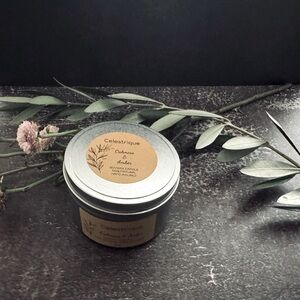 8 Oz. Tin Scented Soy Wax 100% Natural Hand-poured Candle